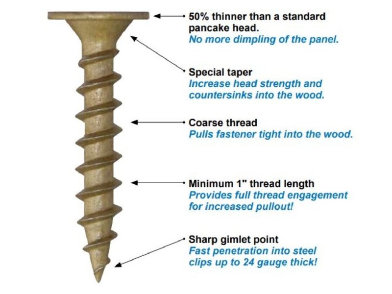 ULTRA LOW PANCAKE HEAD SCREWS 5.2 X 30MM - Image 4