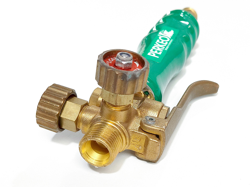 HARRIS-PERKEO HANDLE WITH ADJUSTABLE PILOT FLAME - Image 2