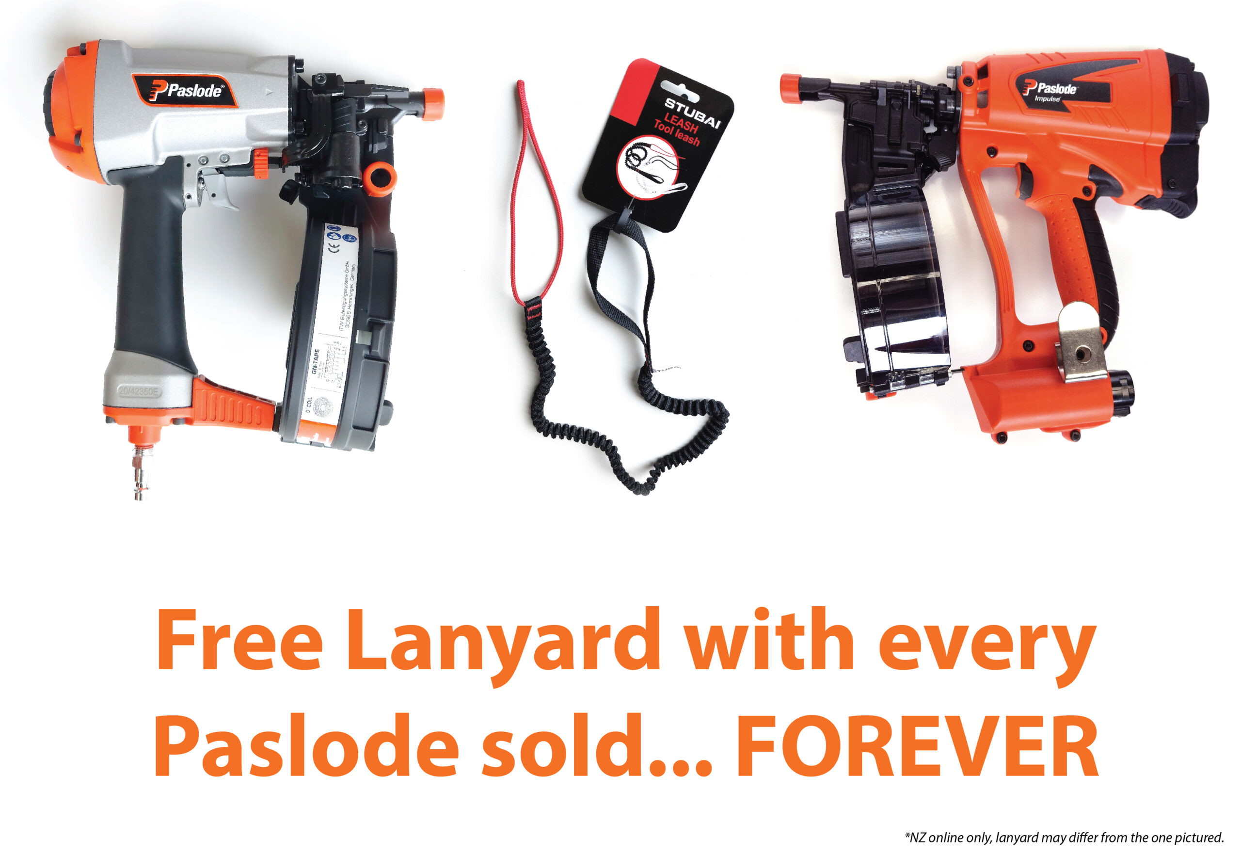 PASLODE LCP45 PNEUMATIC COIL NAILER *FREE LANYARD* - Image 5