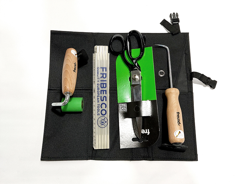 TOOLSET FOR MEMBRANE ROOFER, RULER AND BAG - Image 2