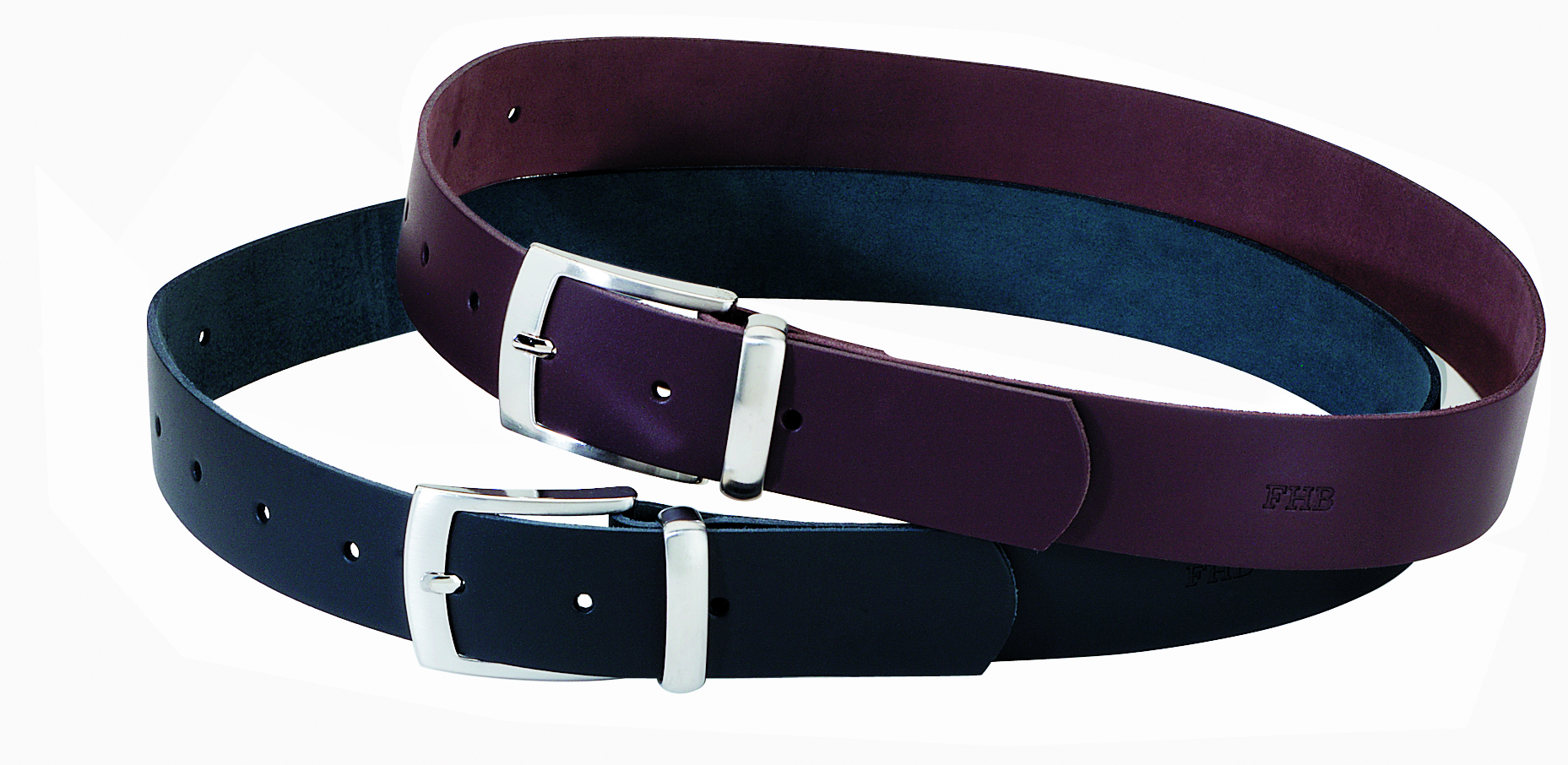 FHB BURKHARD LEATHER BELT SINGLE PIN