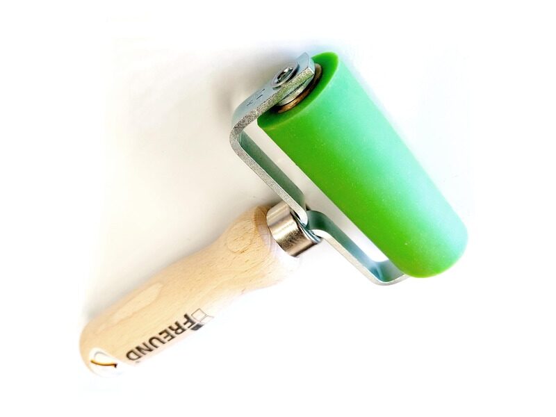 FREUND SILICONE PRESSURE ROLLER BRACKETED ON BOTH SIDES - Image 2