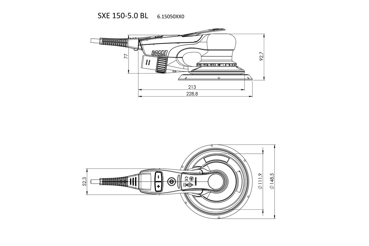 COMBO ORBITAL SANDER AND SANDING DISCS - Image 3
