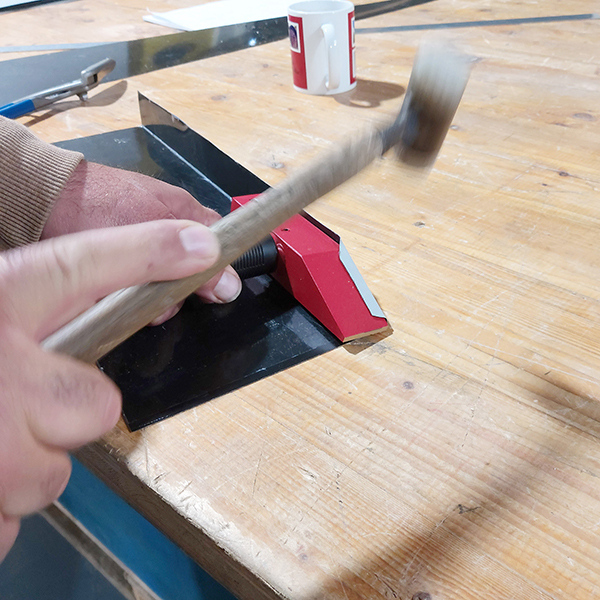 STUBAI SEAMING ANVIL WITH VULCANISED RUBBER SURFACE - Image 4