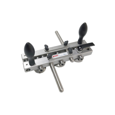 Wuko Lock n' Roller 1040 tool for precise seam closing with adjustable pressure and ergonomic handholds