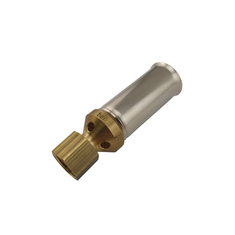 Harris-Perkeo stainless steel heating tips with brass nut connections and turbine air tube