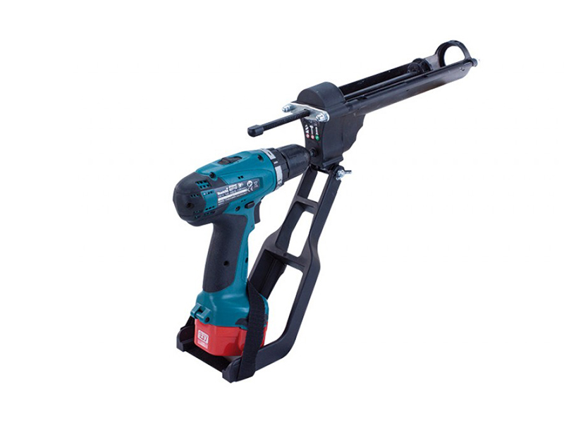 D-TACK CARTRIDGE GUN FOR BATTERY DRILLS