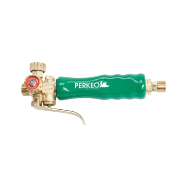 Perkeo Economiser handle with adjustable pilot flame and 3D-printed wooden design