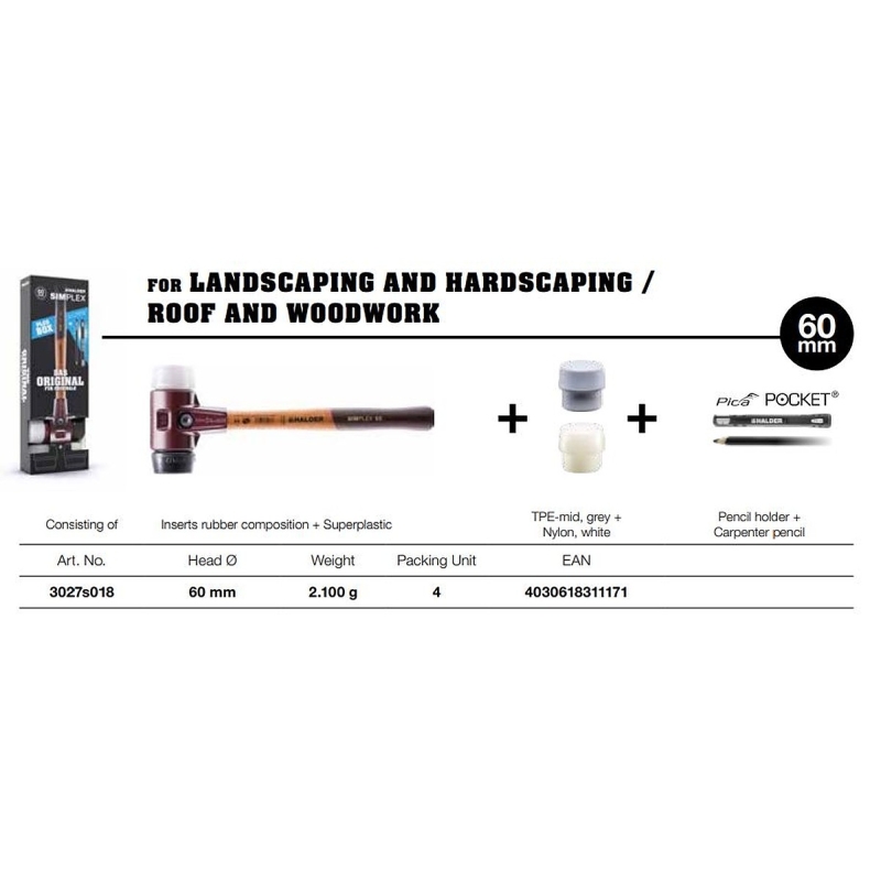 HALDER SIMPLEX HAMMER BONUS BOX - Image 3