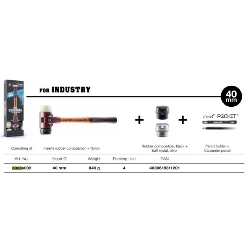 HALDER SIMPLEX HAMMER BONUS BOX - Image 8
