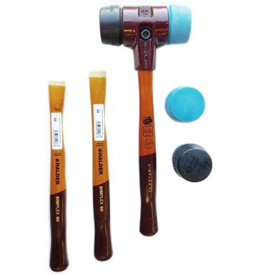 HALDER SIMPLEX INSERTS AND HANDLES FOR MALLETS