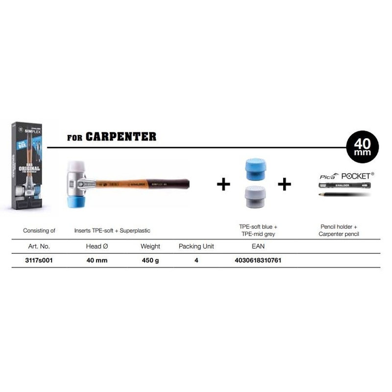 HALDER SIMPLEX HAMMER BONUS BOX - Image 10