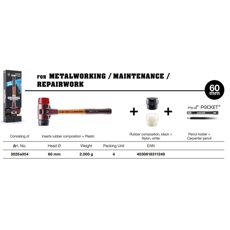HALDER SIMPLEX HAMMER BONUS BOX - Image 5
