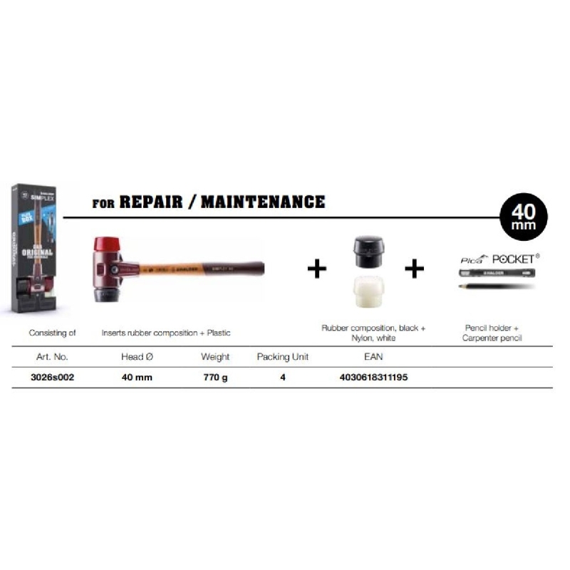 HALDER SIMPLEX HAMMER BONUS BOX - Image 7