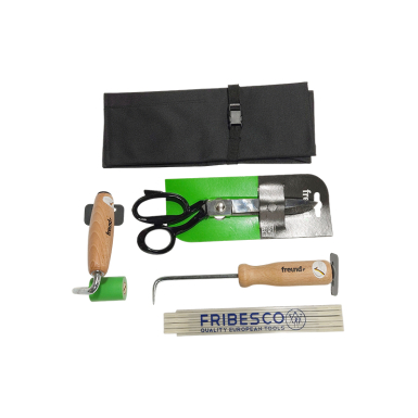 TOOLSET FOR MEMBRANE ROOFER, RULER AND BAG
